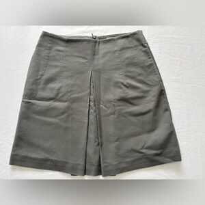 Icicle High Waist Olive Green A-Line Skort